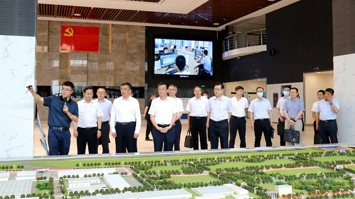 省委常委、副省長王健來集團調(diào)研沈陽航空動力產(chǎn)業(yè)園項目